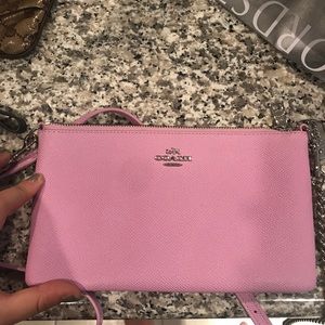 Coach lilac cross body bag