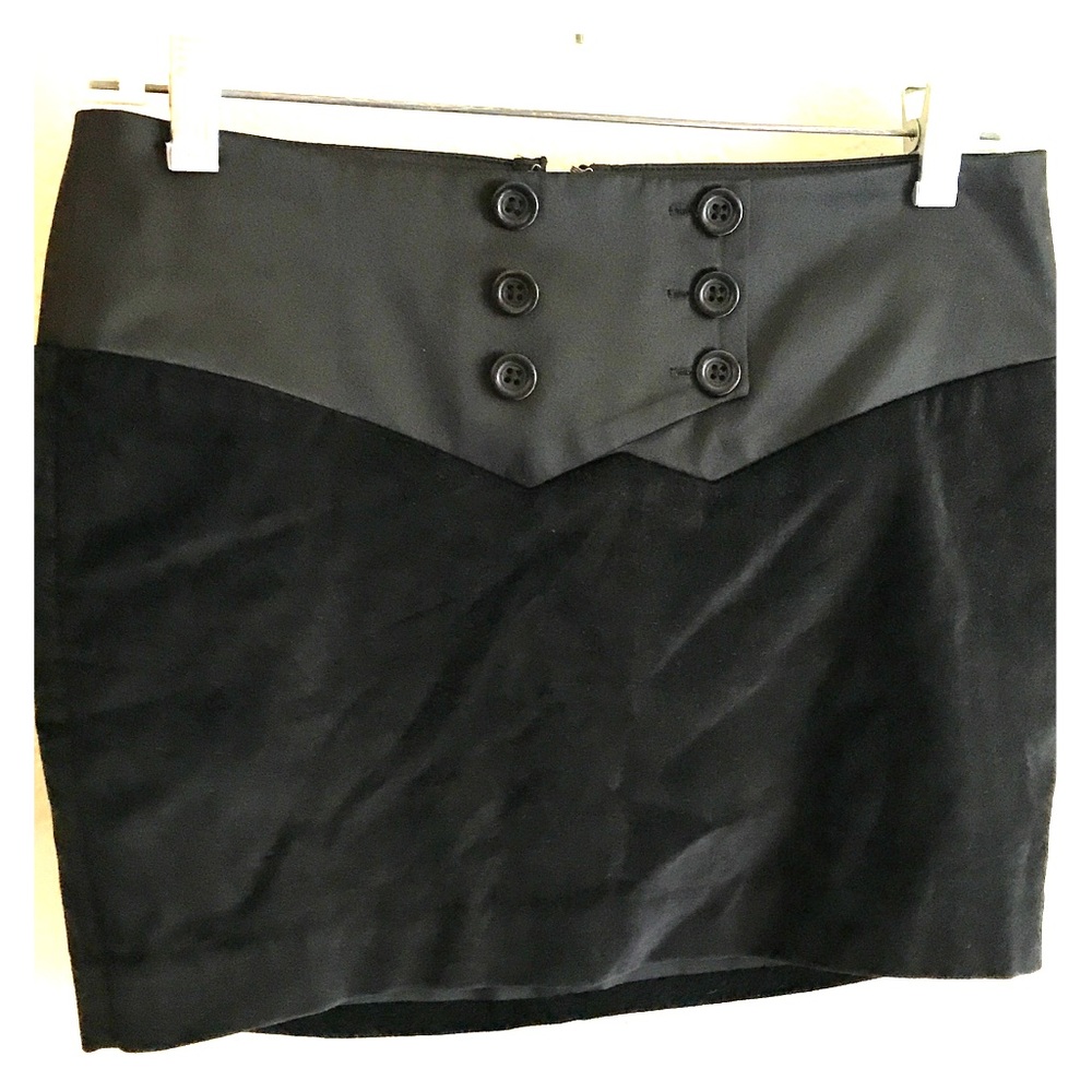 💯🎉 CCO 🙌🏻 BCBG tuxedo mini skirt