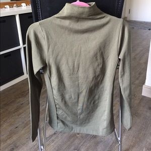 Olive Green Turtle Neck