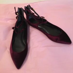 Burgundy Banana Republic Ballet flat shoes Burgundy Banana Republic Ballet flat shoes