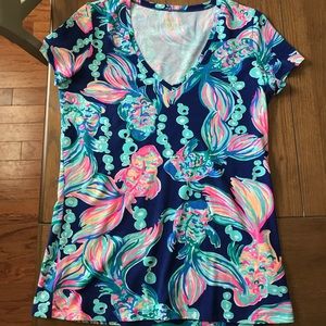 SOLD Lilly Pulitzer Going Coastal S Michele Tee