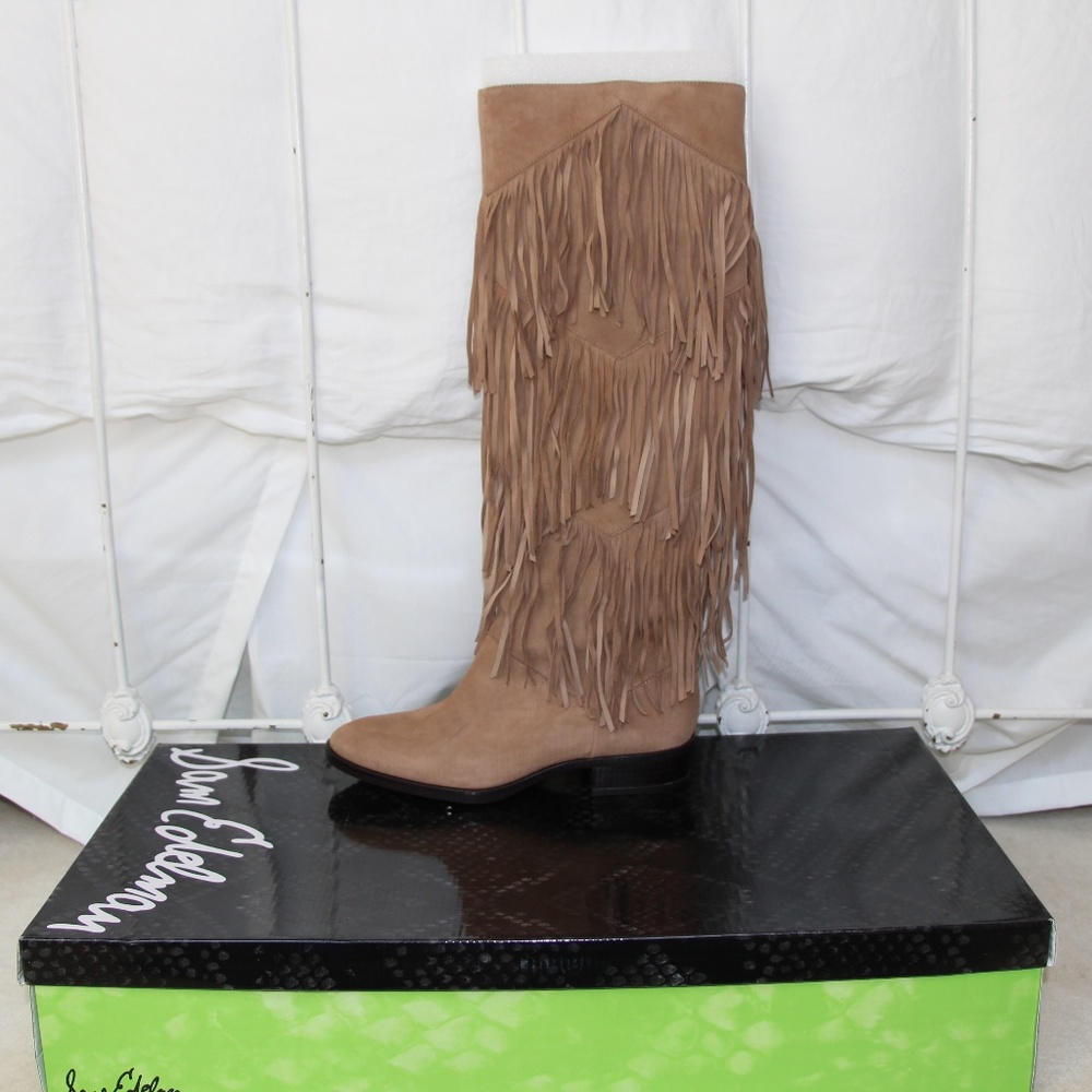 Sam Edelman "Pendra" New Suede Leather Size 9