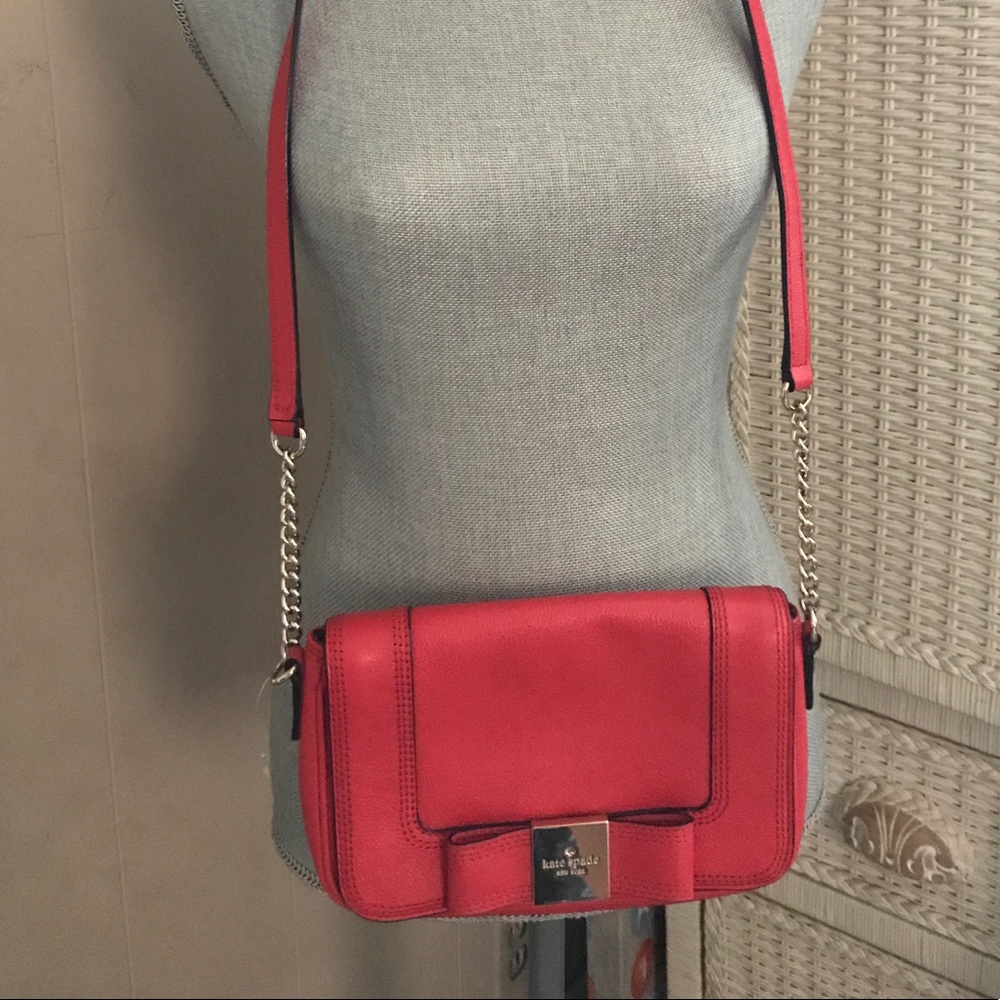 Small Kate Spade Red Cross body Purse