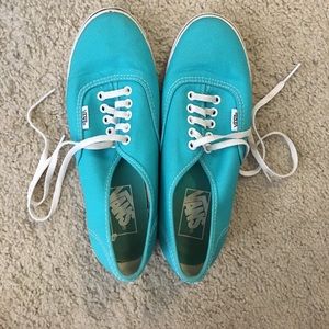 Teal Vans