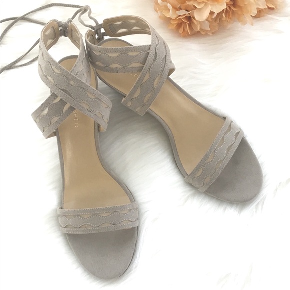 Marc Fisher wedges cream/sand color new size 8 - Picture 4 of 8