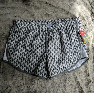 Geo Exercise Workout Running Shorts w Liner