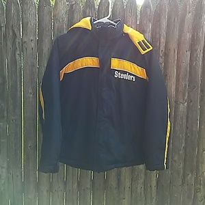 Official Pittsburgh Steelers Kids size Large Jacke