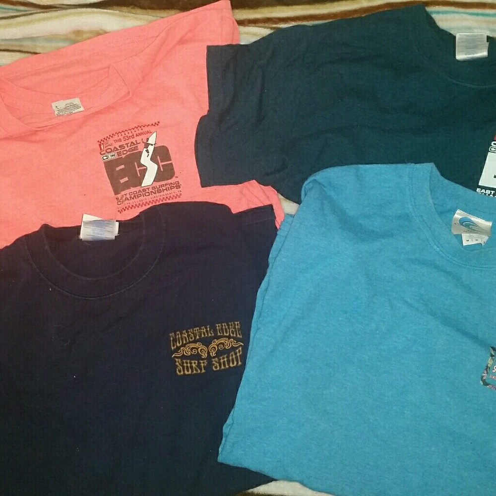 Lot of Coastal Edge shirts M to L