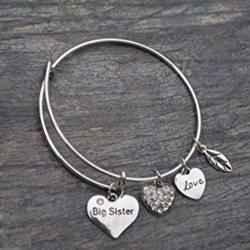 Infinity Collection Big Sister Bangle Bracelet