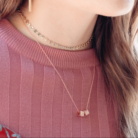 Le Bloc XO Necklace - Picture 2 of 8