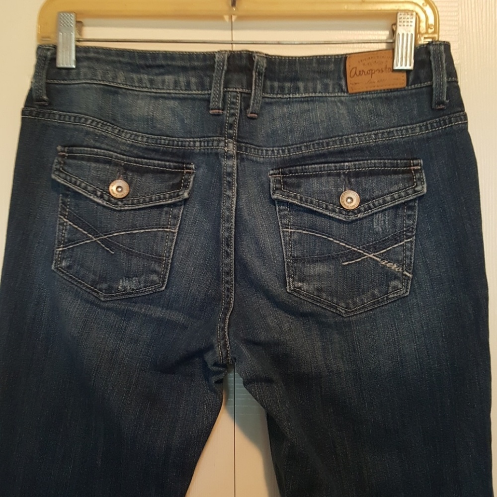 DISTRESSED JEANS. - Picture 4 of 6