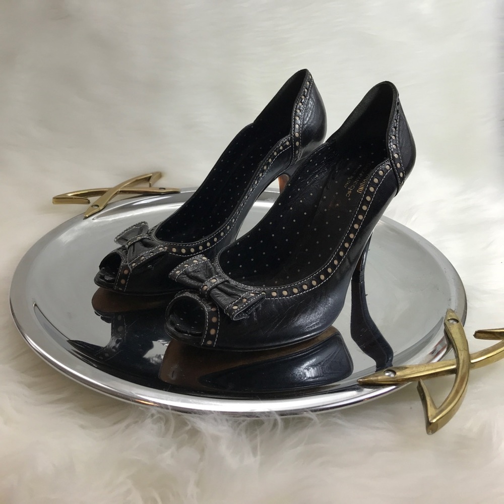 Moschino Cheap & Chic peep toe heels