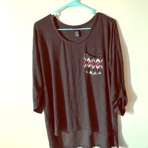 Long dress shirt very cute!