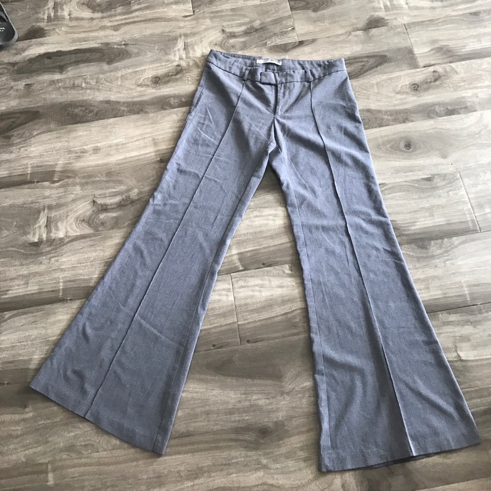 Gray dress pants