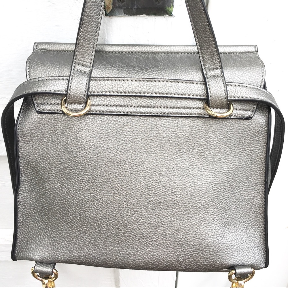 SOLD HP! NWT Nanette Lepore Grey Small Backpack - Picture 8 of 8
