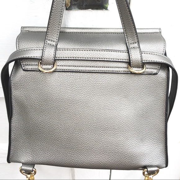 SOLD HP! NWT Nanette Lepore Grey Small Backpack - Picture 8 of 8