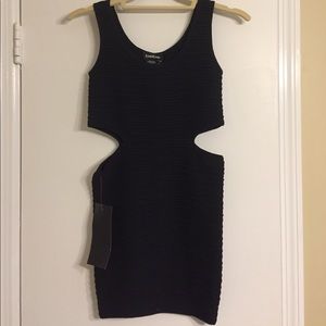 Bebe NEW Black cut out dress ⭐️