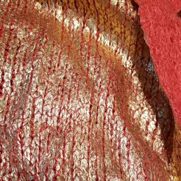 METALLIC KNITTED COZY CARDIGAN - Picture 4 of 4