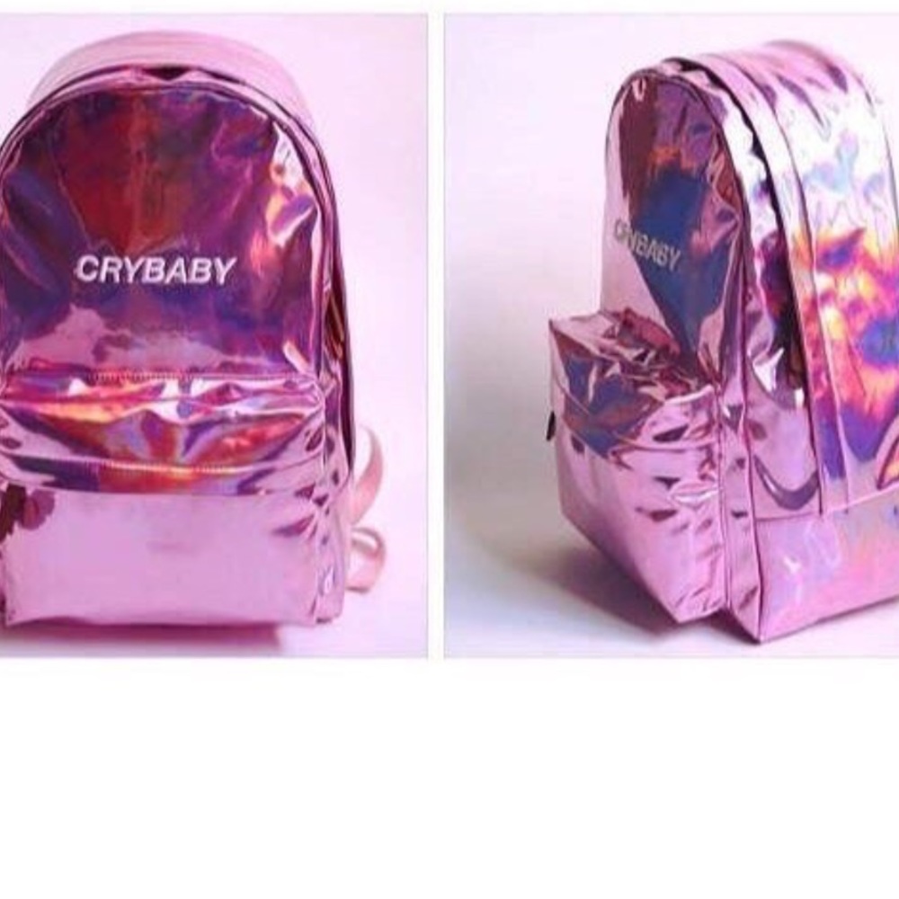 Holographic Crybaby Backpack!