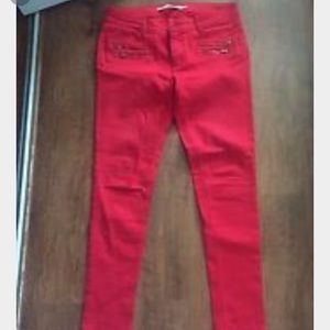 Red pants barely worn
