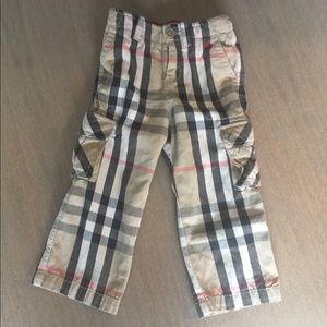 Burberry print cargo pants