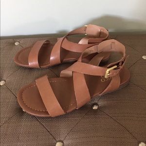 Franco Sarto Leather Sandals Size 6.5 Franco Sarto Leather Sandals Size 6.5