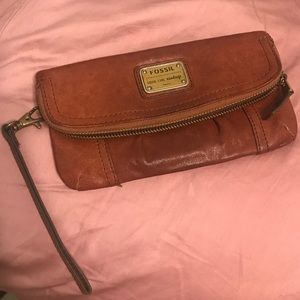 Fossil wristlet wallet