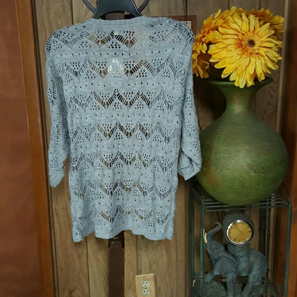 Pink rose cardigan - Picture 4 of 4