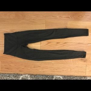 Lululemon size 2 long dark grey leggings