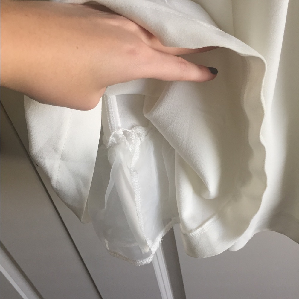 White Cut-Out Dress - Picture 5 of 6
