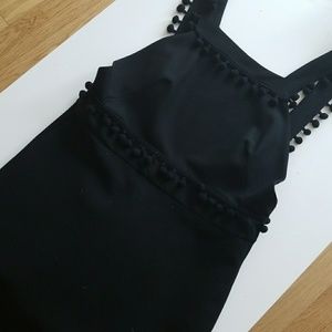 Zara Winter Pom Pom Rumper Dress