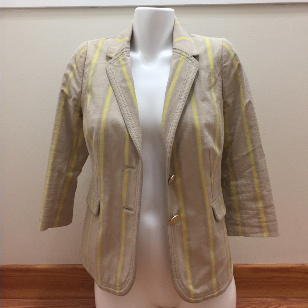 Juicy couture striped blazer
