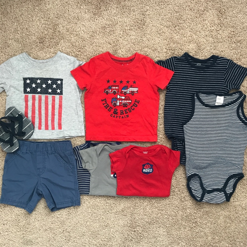 Bundle of Baby Boy Clothes (6-12M)