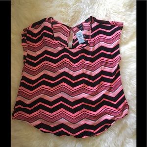 Button back chevron top