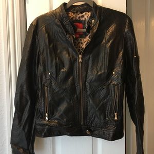 Faux Leather Jacket
