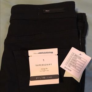 Pilcro High Wasted Black Pants