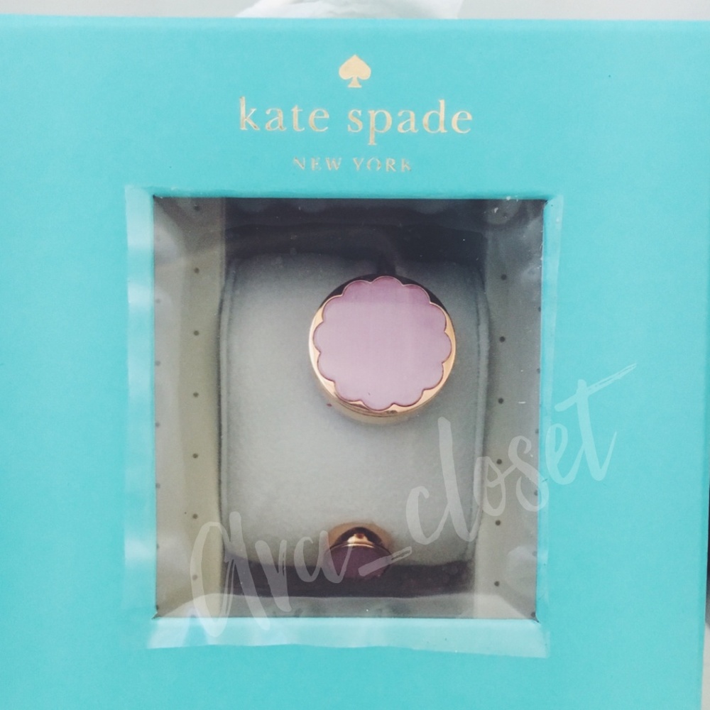 Kate Spade Tracker Rose Gold Scallop Bracelet