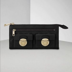 LIKE NEW Marc Jacobs Quilted Zip Clutch Wallet