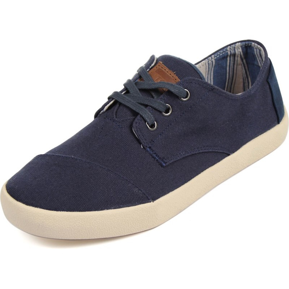 Toms Paseos Navy Canvas