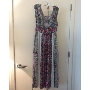 Free People Gardenia Combo Dress (mint/pink)