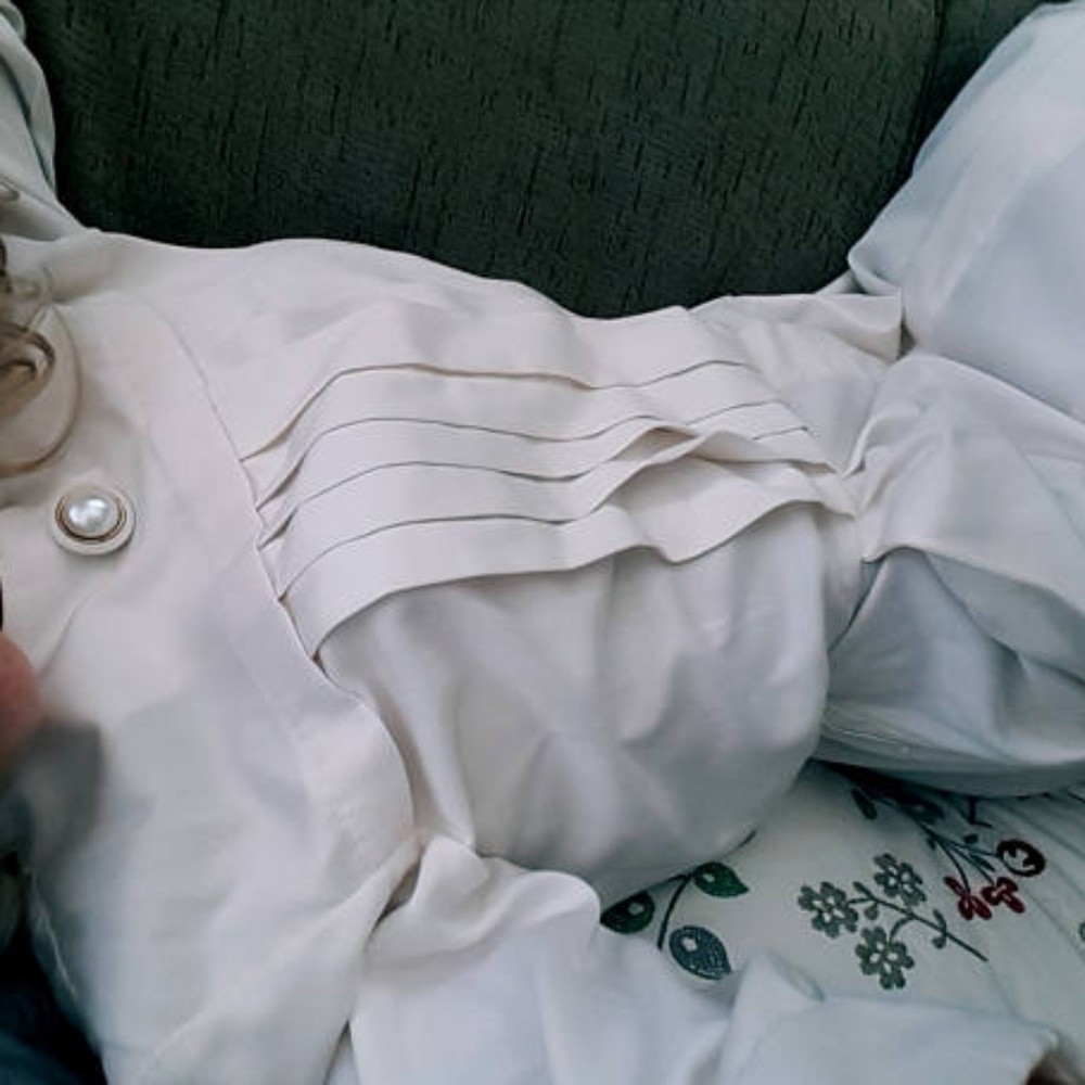 Vintage 80s Studio 1 White Dress