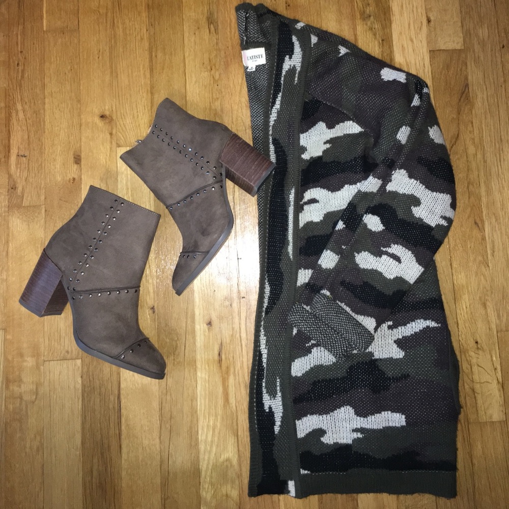 Camouflage Cardigan