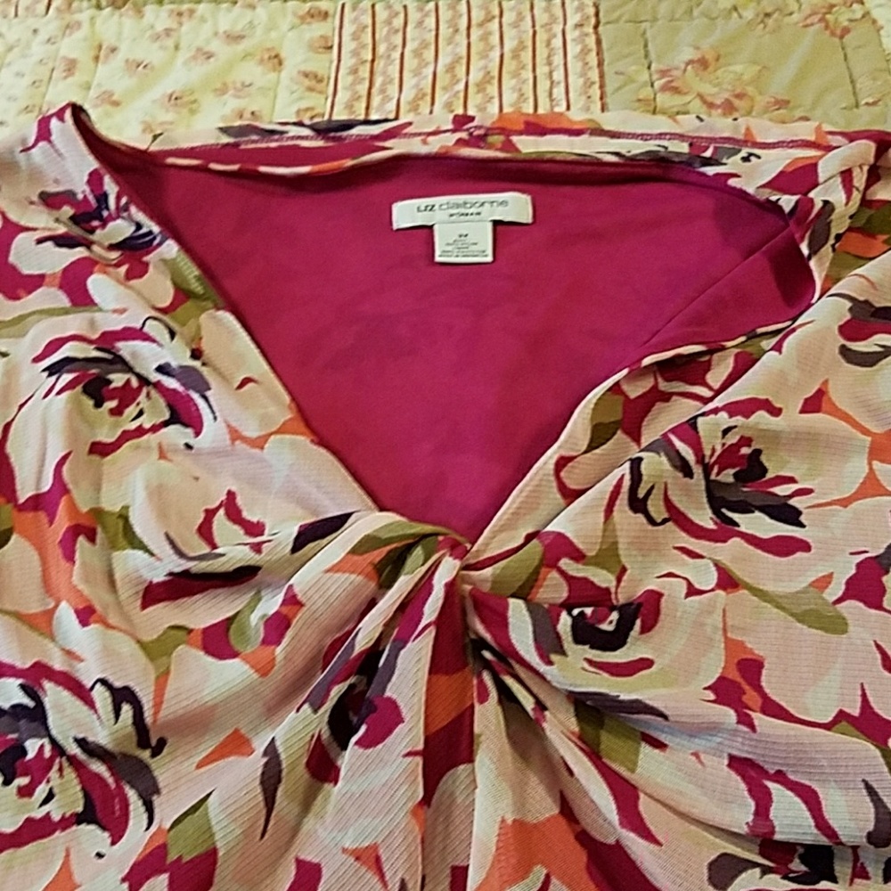 Liz Claiborne sleeveless top