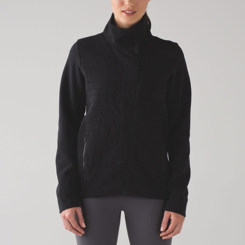 Lululemon Fleece Be True zipped hoodie
