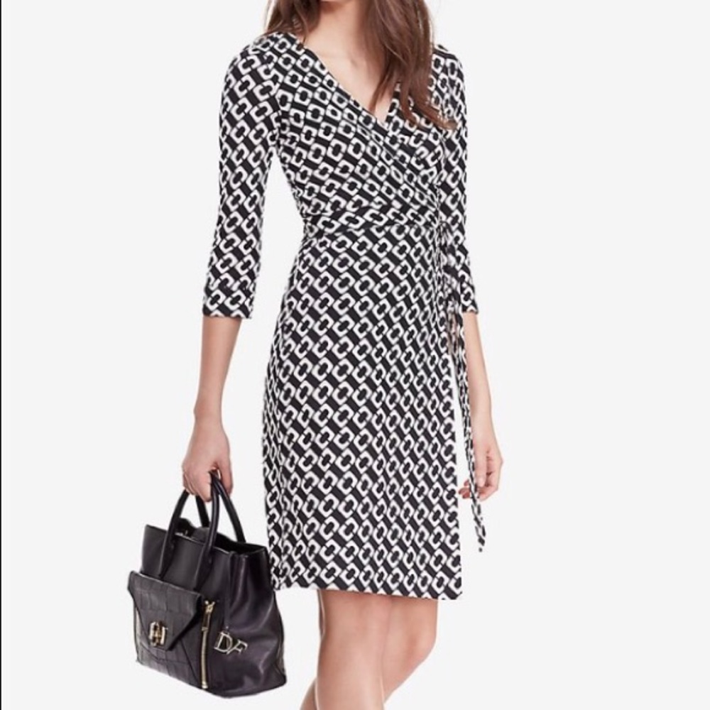 DVF wrap dress