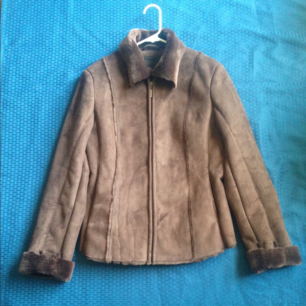 Dona Michi Suede Coat
