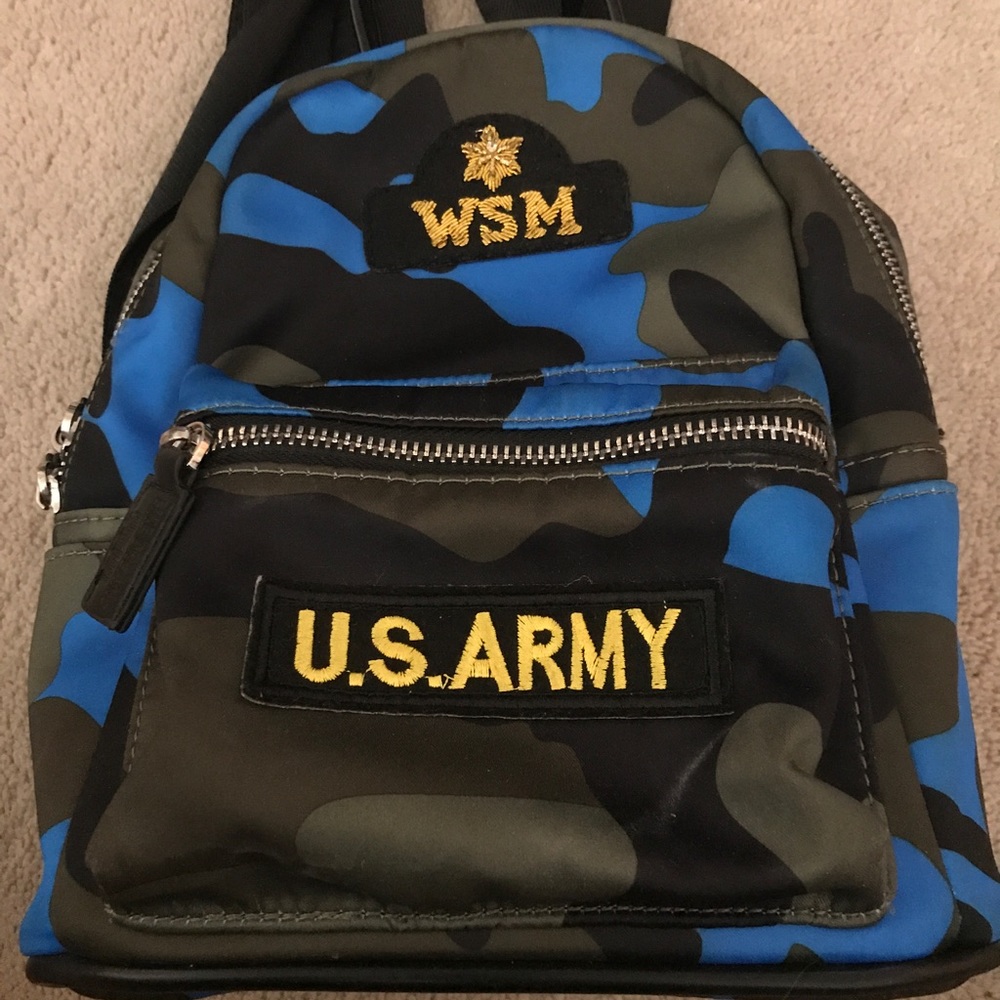 BNWOT Nasty Gal Camo Mini Backpack Festival