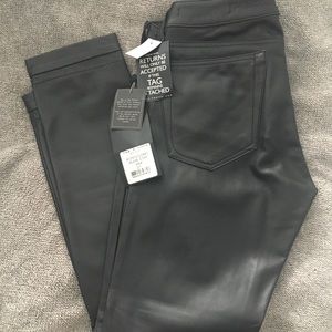 Brand new Rag and Bone Dre boyfriend leather pants