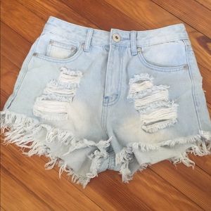 Jean shorts