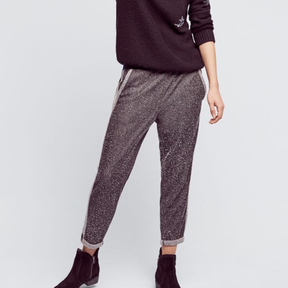 Anthropologie varsity Joggers - Picture 2 of 8
